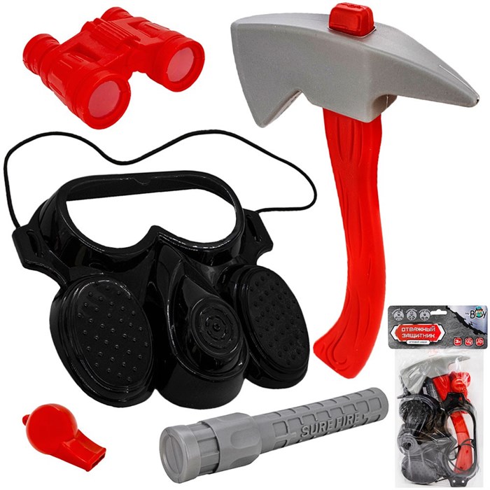 Набор пожарный MR BOY 88F01YS в пак. 615-696