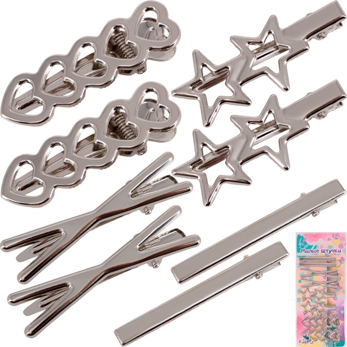 Набор заколок для волос FG250522031Q-1 Miss Kapriz 8 шт в упак. 216-145