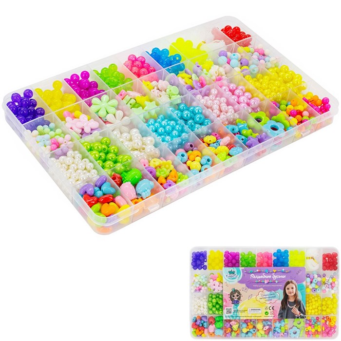 Набор бусин 5885-1YSD в коробке 615-593