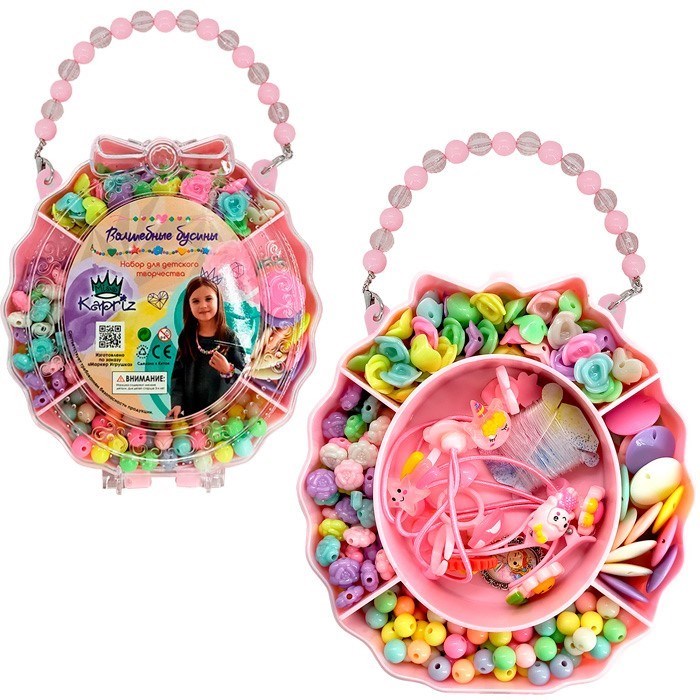 Набор бусин Miss Kapriz 3005BYSYF в коробке 615-424