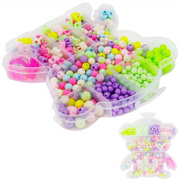 Набор бусин 015T Обезьянка в кор. 615-137