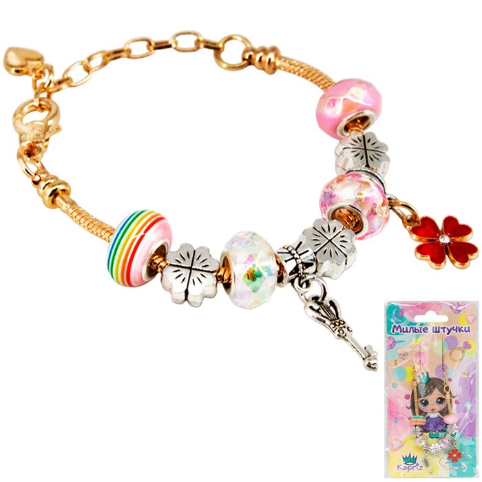 Браслет с шармами Miss Kapriz MK2066-B2 616-465