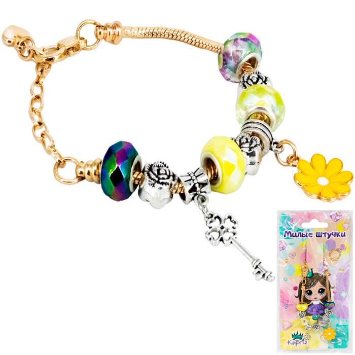 Браслет с шармами Miss Kapriz MK2066-D3 616-472