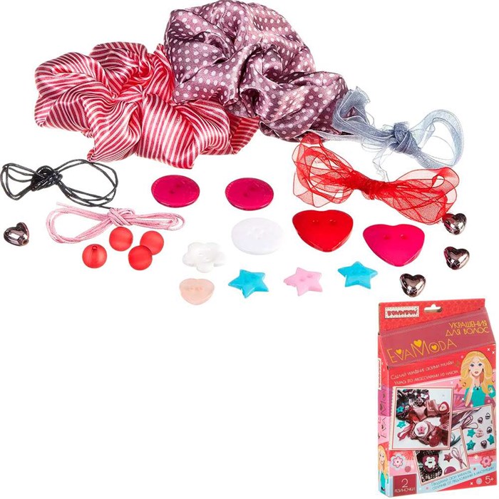 Набор для творчества Украшения для волос 70104073 Bondibon Eva Moda 993-194