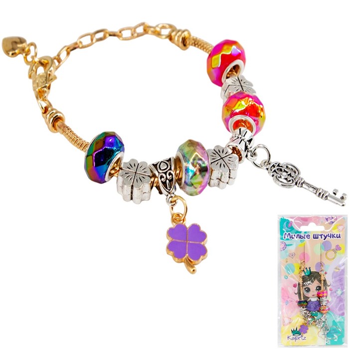 Браслет с шармами Miss Kapriz MK2066-D1 616-470