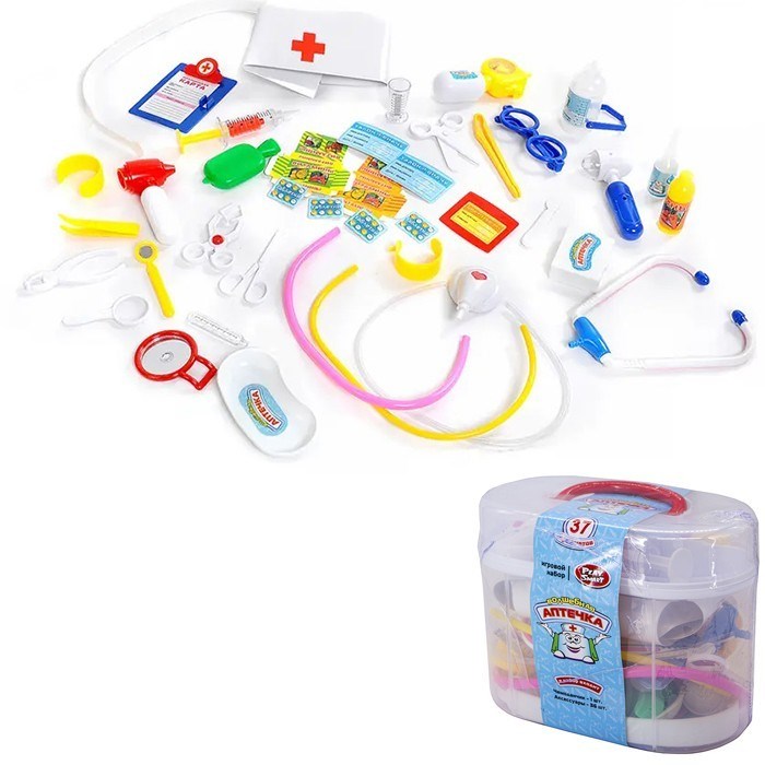 Набор доктора 2553 в чемодане 314-256