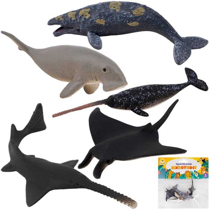 Набор животных Levatoys MK2206-12A Морские в пак. 214-983