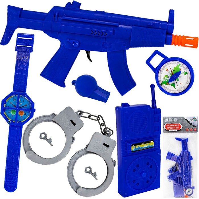 Набор Полицейского MR BOY 88P18YS  в пак. 615-707