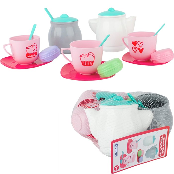 Набор посуды Сахарная пудра У1109 /18/ 116-617