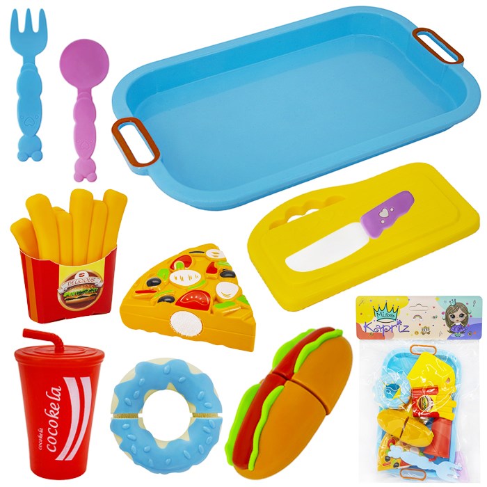 Набор продуктов Miss Kapriz YS2208A-2A Фастфуд в пак. 614-307