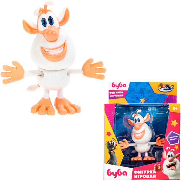 Фигурка Буба 8 см, подвижные части тела PF-BOOBA-D-RU-WOD 116-457
