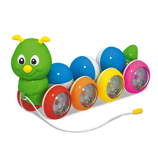 Каталка Гусеница с шариками 01391 /9/ 318-511