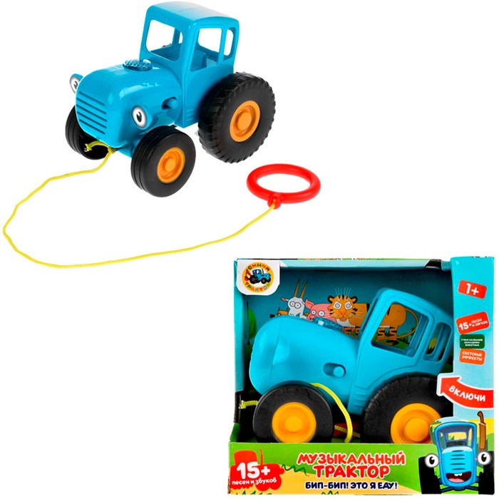 Каталка Синий Трактор 15 песен HT848-R 418-169