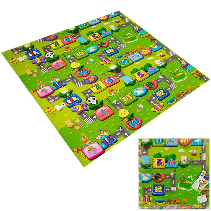 Коврик игровой 141V-489 60*60cm. 4эл. 318-988