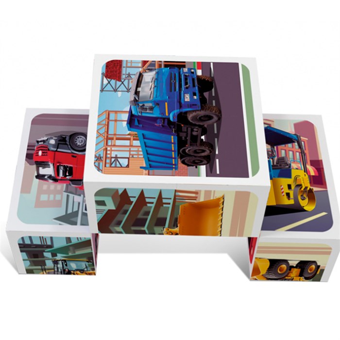 Кубик трансформер «Спецтехника» 00876 419-519