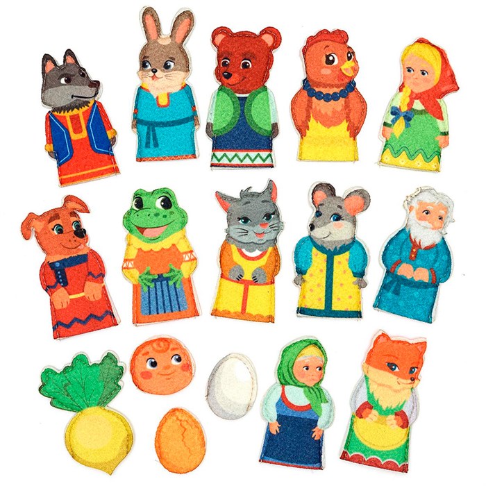 Кукольный Пальчиковый театр Сказки 5в1 LIP1331 419-276