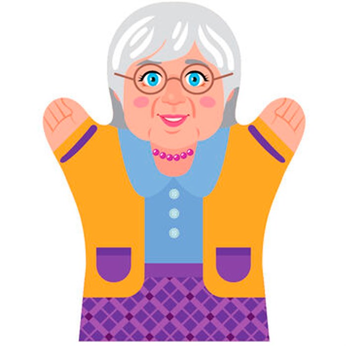 Кукольный театр. Кукла-перчатка Бабушка Оля 05222 517-206