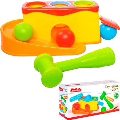 Игрушка Стучалка-горка 2 в 1 Baby toys 70007 419-805