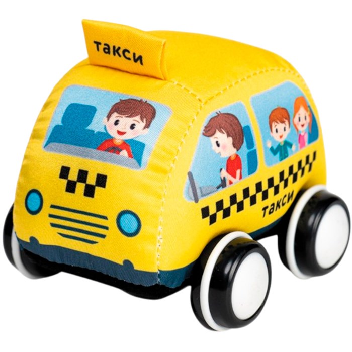 Автомобиль Машинка мягкая "Такси" 03105 /16/ 419-962