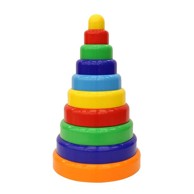 Пирамидка 38см. 10дет /Новокузнецк/ 317-418