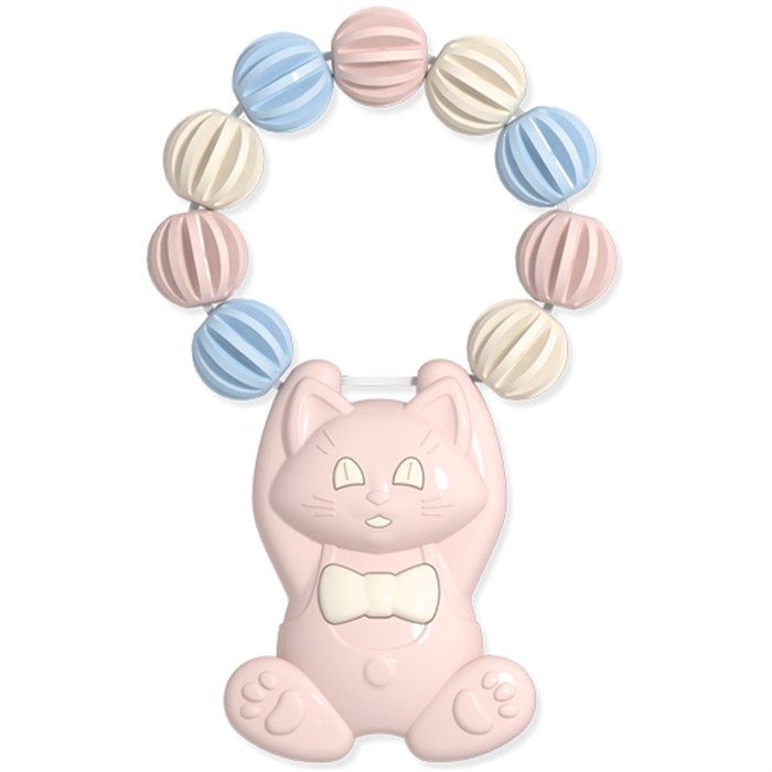 Погремушка прорезыватель «Акробатик». Коллекция «Бисквит» 02195 419-813