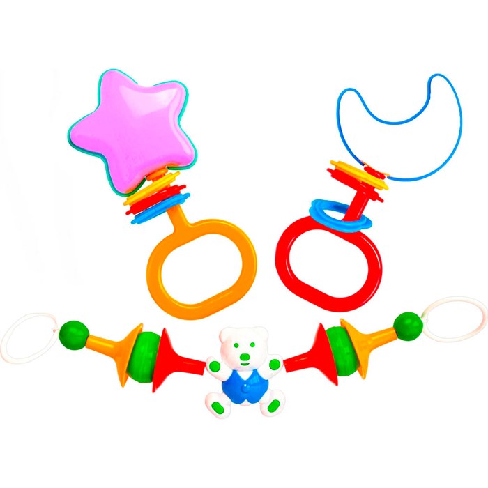 Набор погремушек подарочный №5 2С534 Аэлита /15/ 419-510
