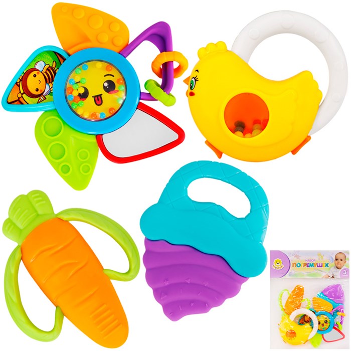 Набор погремушек Levatoys MK8395-30A в пак. 419-649