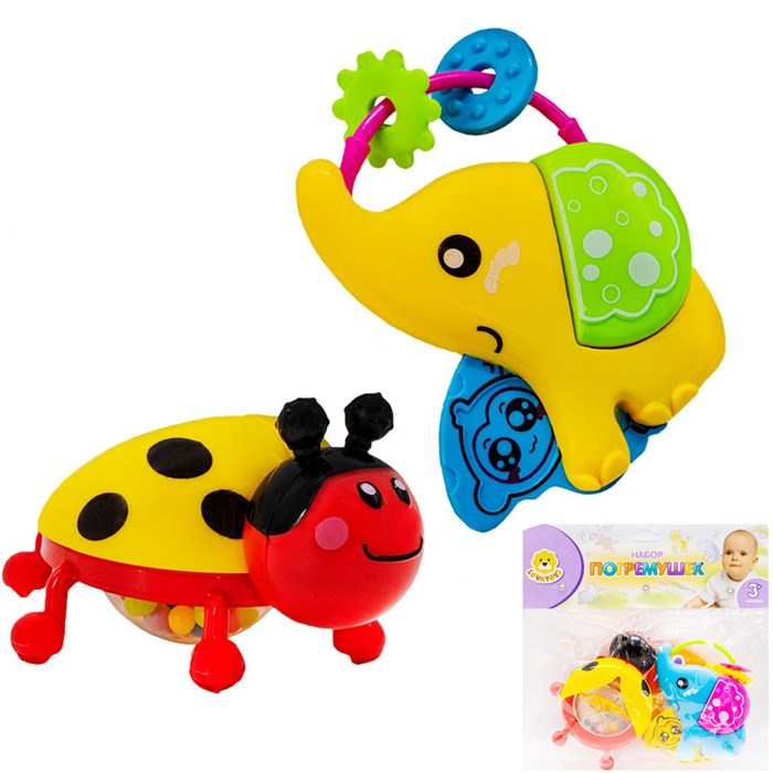 Набор погремушек Levatoys 8395A-19YS в ассор. в пак. 418-797