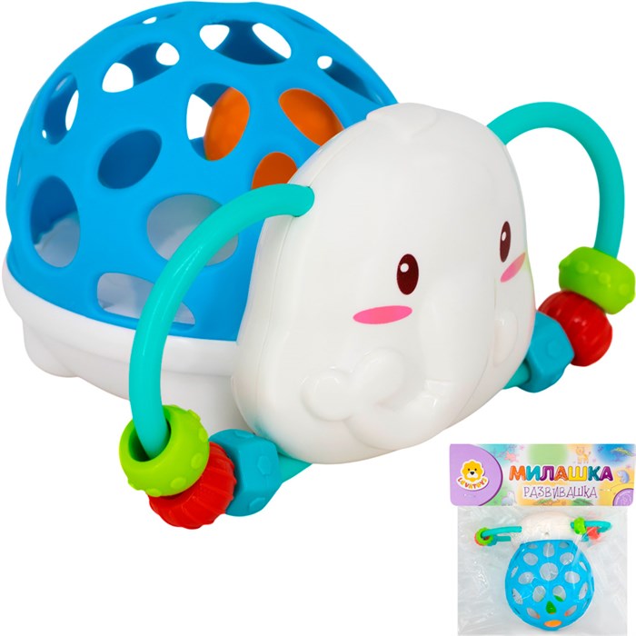 Игрушка развивающая Levatoys MKJH108 Слоник на бат в пак. 517-099
