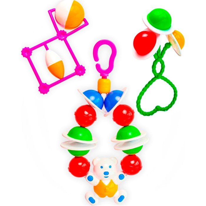 Набор погремушек №4 2С538 Аэлита /15/ 419-514