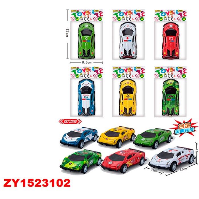 Машина инерционная 123-2 в пак. 104-745