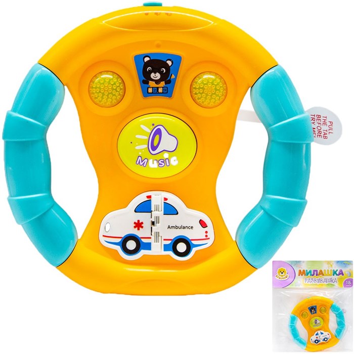 Руль муз. Levatoys 855-70DPVCYS в пак. 320-389