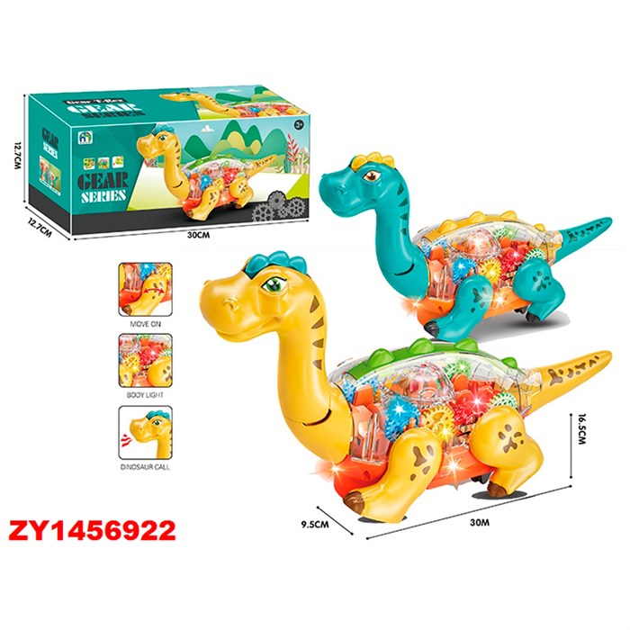 Игрушка на бат. 22116 Динозавр в кор. 430-795