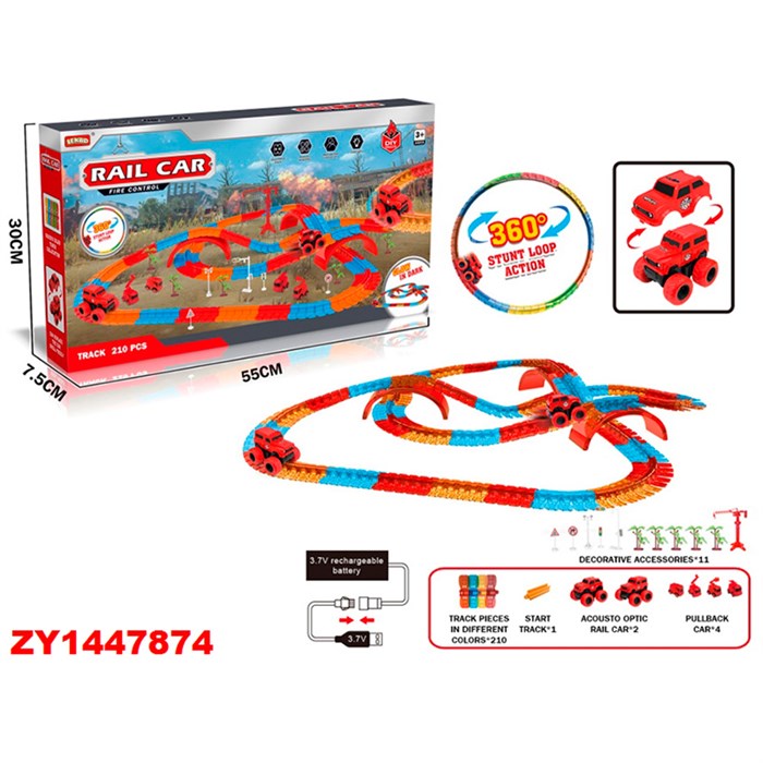 Автотрек 9924C в коробке 430-457