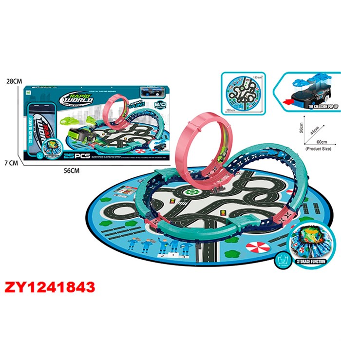 Автотрек ZY1241843 в коробке 430-512