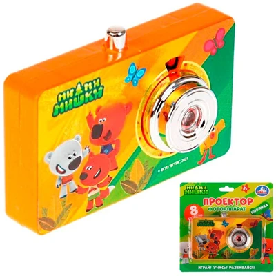 Игрушка на батарейках Проектор-фотоаппарат 8 кадров МУЛЬТ B2052034-R2 429-995