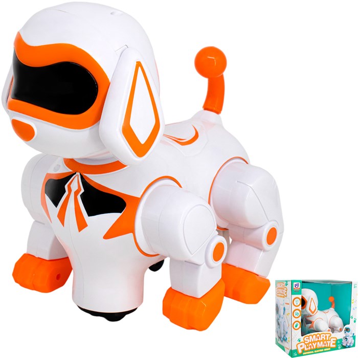 Игрушка на батарейках 8202 Пес Тобик, свет, звук, в коробке 331-464