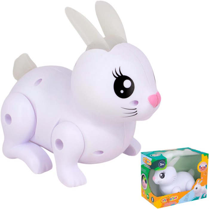 Игрушка на батарейках ZYA-A2979 Кролик в коробке 129-955