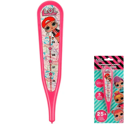 Игрушка на батарейках Градусник ЛОЛ 25 песен,стихов,звуков HT1656847-R7 430-818