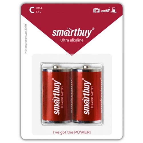 Элемент питания LR 6 SmartBuy 2xBL / цена за упаковку / 430-032