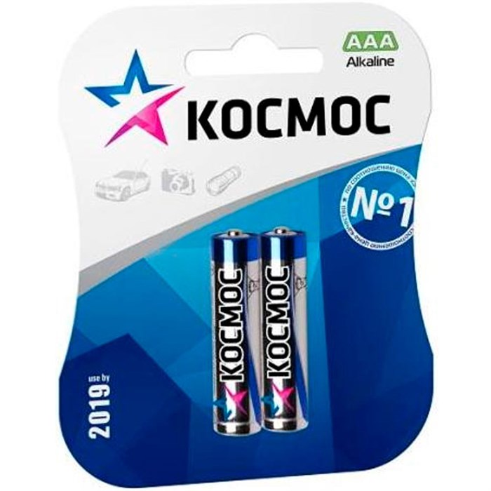 Элемент питания LR 3 Космос 2xBL (24/144/288)  /цена за упак/ 430-932