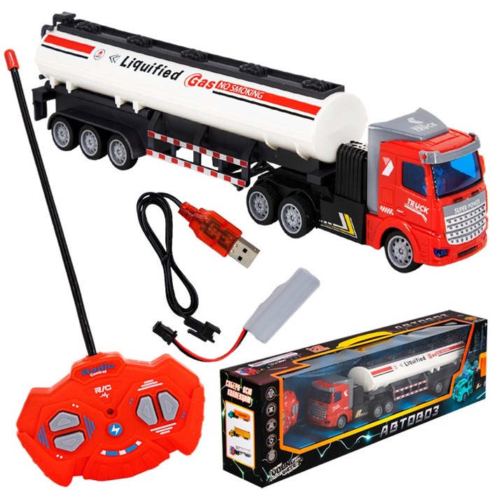 Автовоз на р/у Young Racer MK200-4 Бензовоз в кор. 104-695