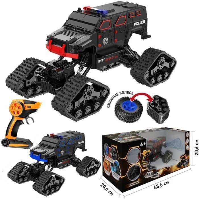 Джип на радиоуправлении Young Racer MK666-646XNA Сменные колеса 426-150