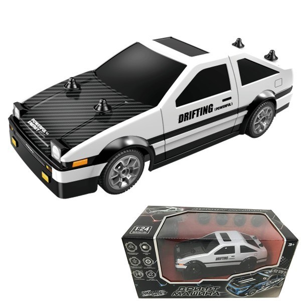 Машина на радиоуправлении Young Racer MK666-853A Дрифт белый в коробке 427-608
