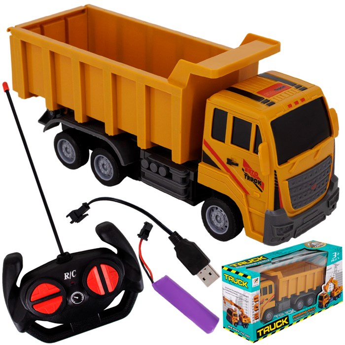 Спецтехника на радиоуправлении QF216-4A Самосвал в кор 126-943