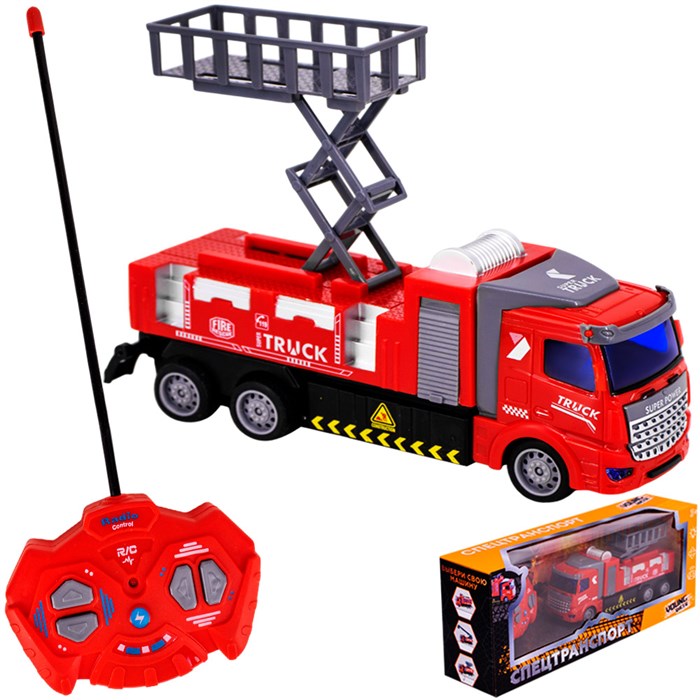 Спецтехника на радиоуправлении Young Racer YSHT005B Пожарная в кор. 126-922