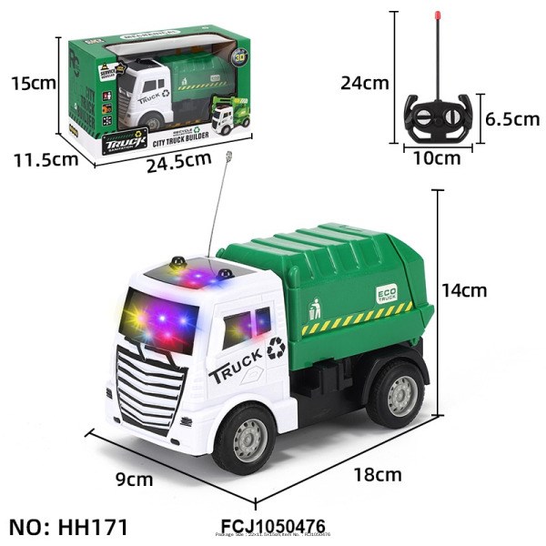 Спецтехника на радиоуправлении HH171 Мусоровоз в кор. 126-874