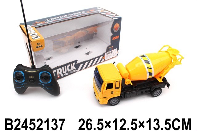 Спецтехника на радиоуправлении 1309-3 Бетономешалка в коробке 126-808