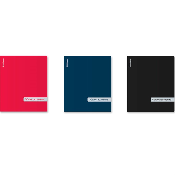 Тетрадь 48 л. клетка Classic ассорти, Обществознание 62476 ErichKrause 898-376