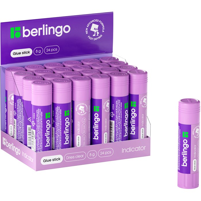 Клей карандаш 8 гр. К1514 Berlingo indicator 893-944